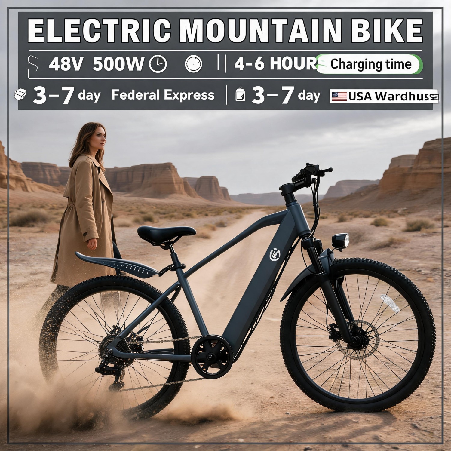 Outdoor Hunting Electric Bike - Hunting Electric Bike, Off Road Ebike.