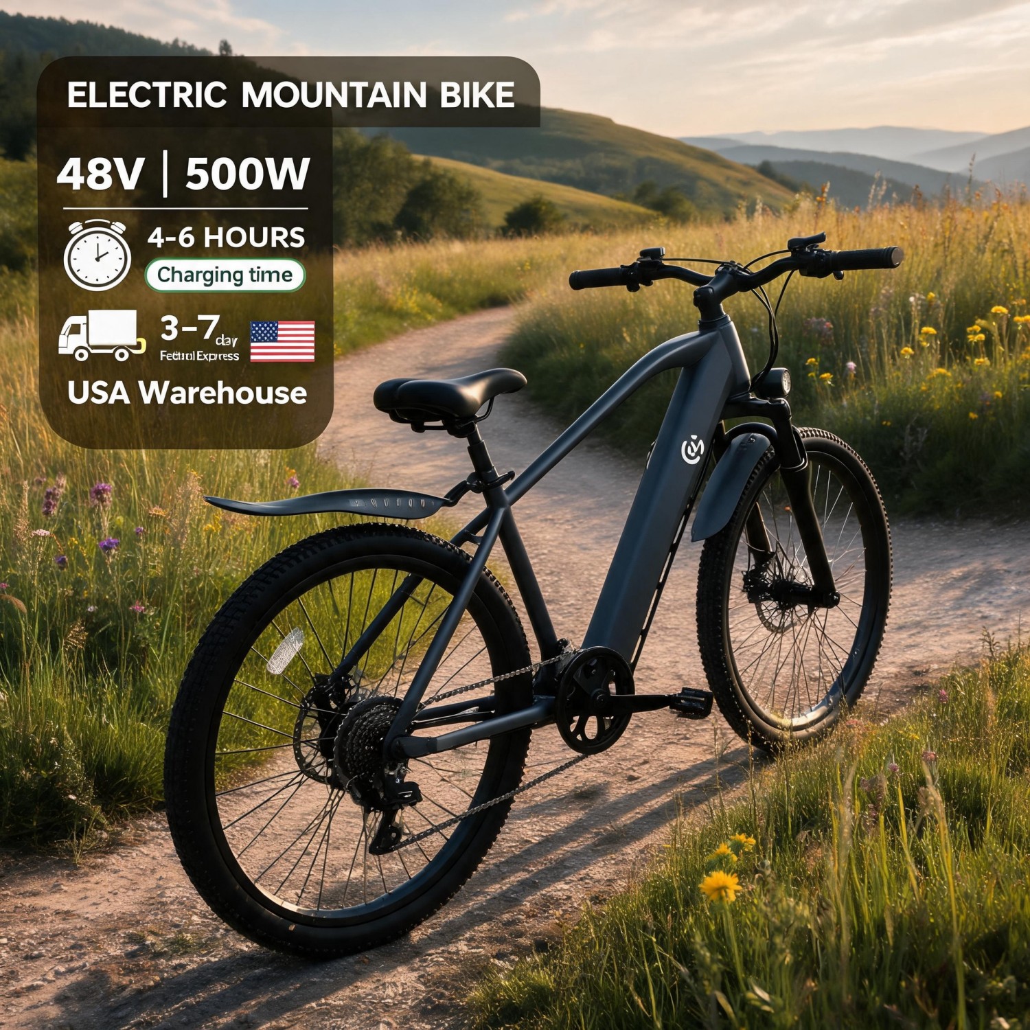 Outdoor Hunting Electric Bike - Hunting Electric Bike, Beach Snow Ebike.