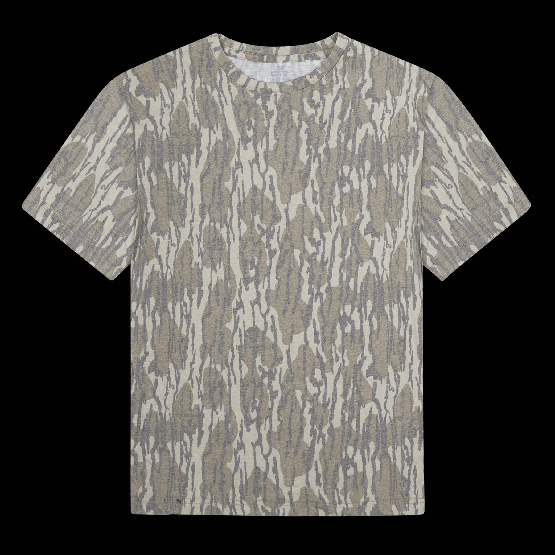 Outdoor Hunting T Shirts - Mossy Oak Bottomland Print Men's 3D