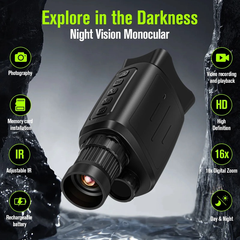 Monocular Night Vision - 【Professional Grade】TX Monocular Night Vision Device