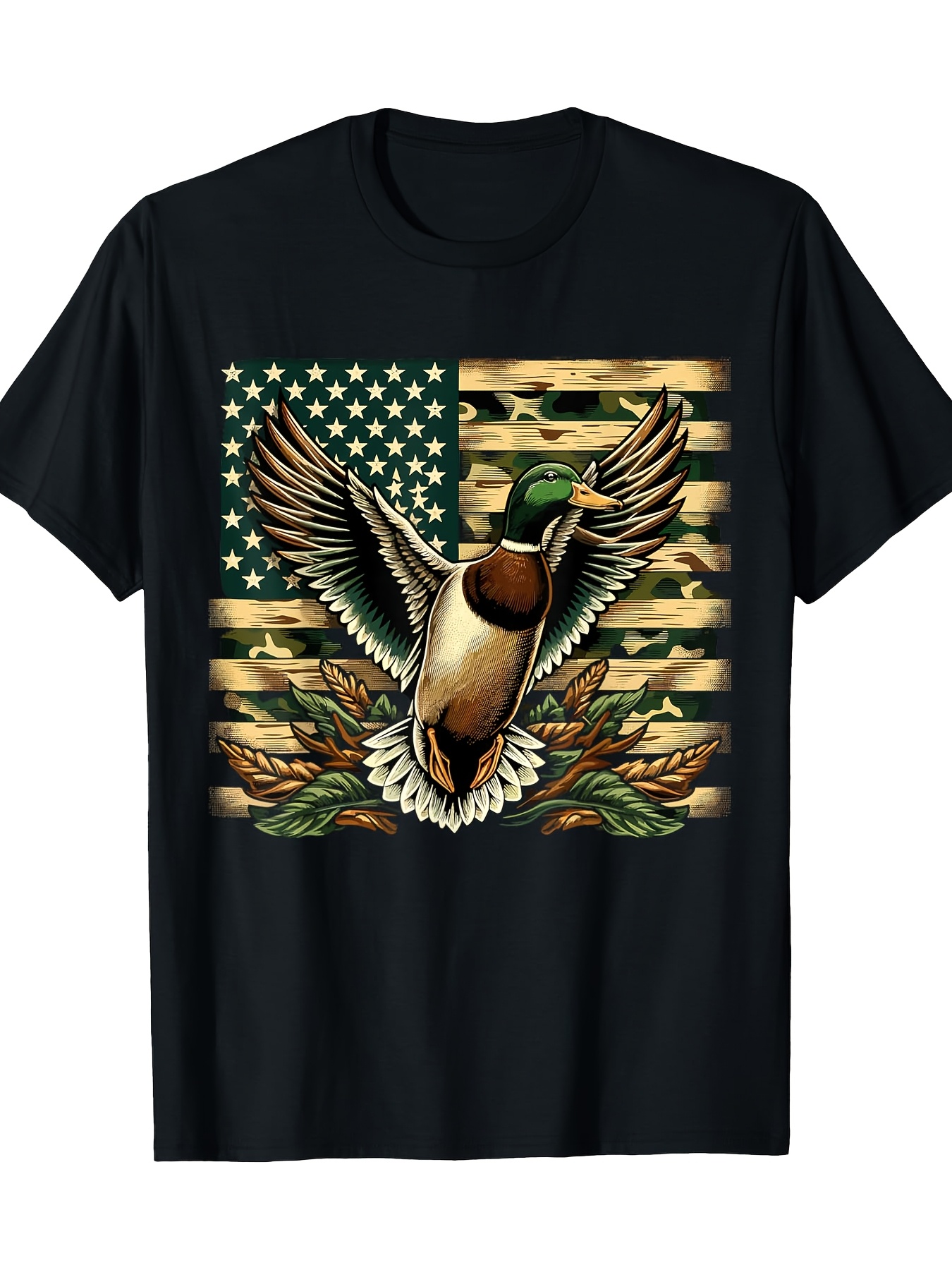 Wildman Hunting & Outdoor Robertson - American Flag Camo Wild Duck Hunter