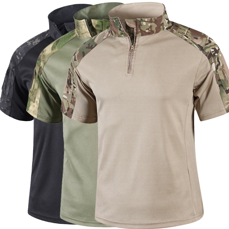 Mens Summer Camo Tactical Shir - Outdoor Hunting T Shirts incelemesi ve fiyatı