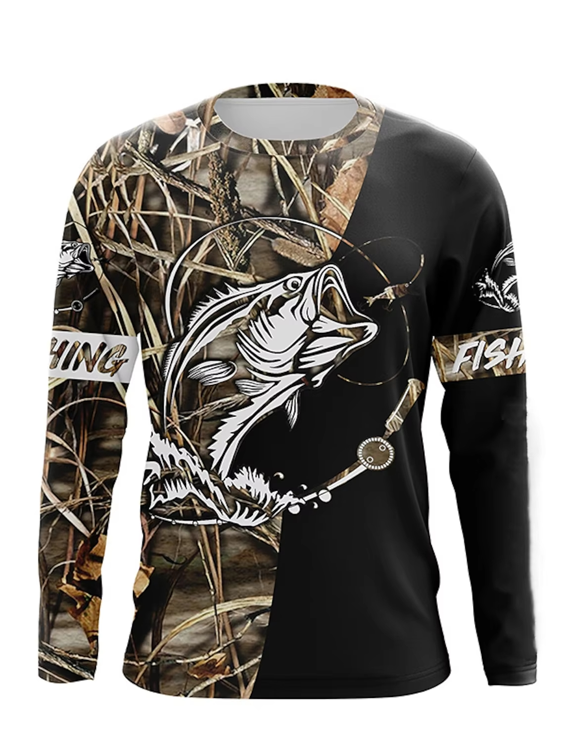 Fishing Long Sleeve Tshirt Hun - Outdoor Hunting T Shirts incelemesi ve fiyatı