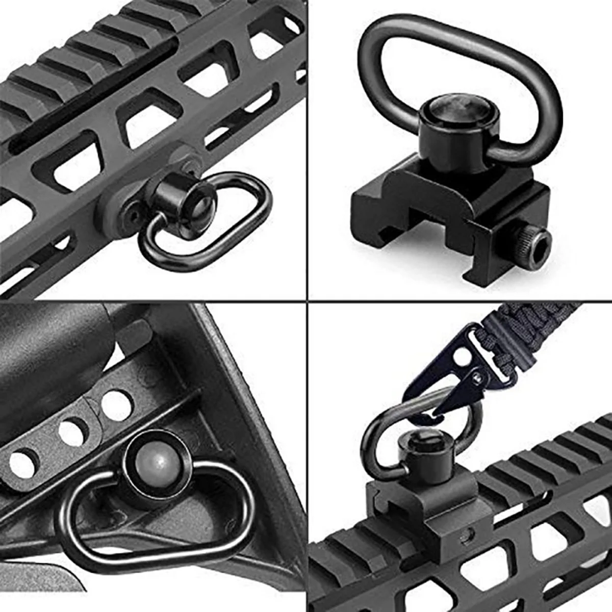 Tactical Strap Gun Sling Swive - Rifle Sling Swivel incelemesi ve fiyatı