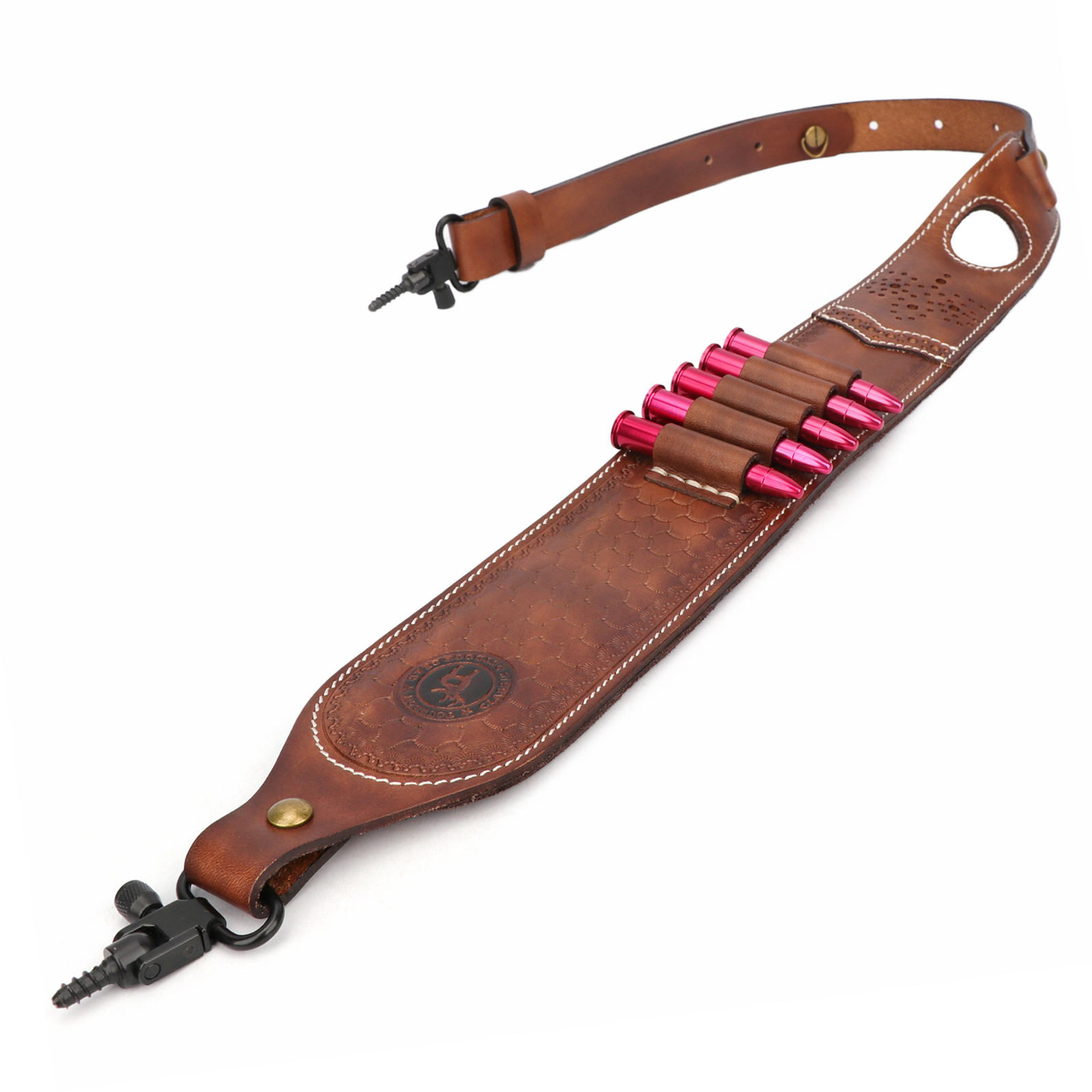 Tourbon Vintage Leather Ammo H - Rifle Sling Swivel incelemesi ve fiyatı