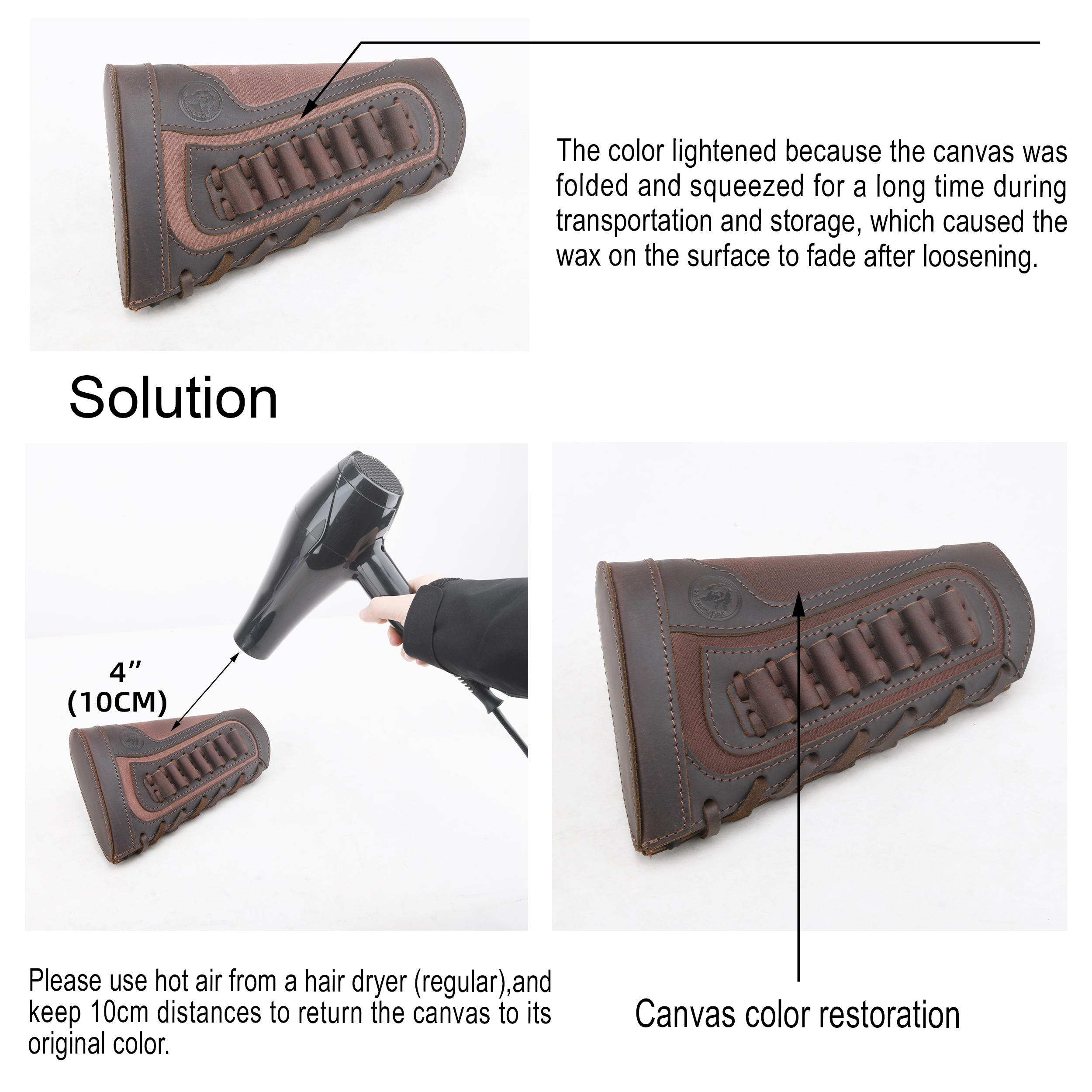Tactical Leather Buttstock Amm - Rifle Sling Swivel incelemesi ve fiyatı