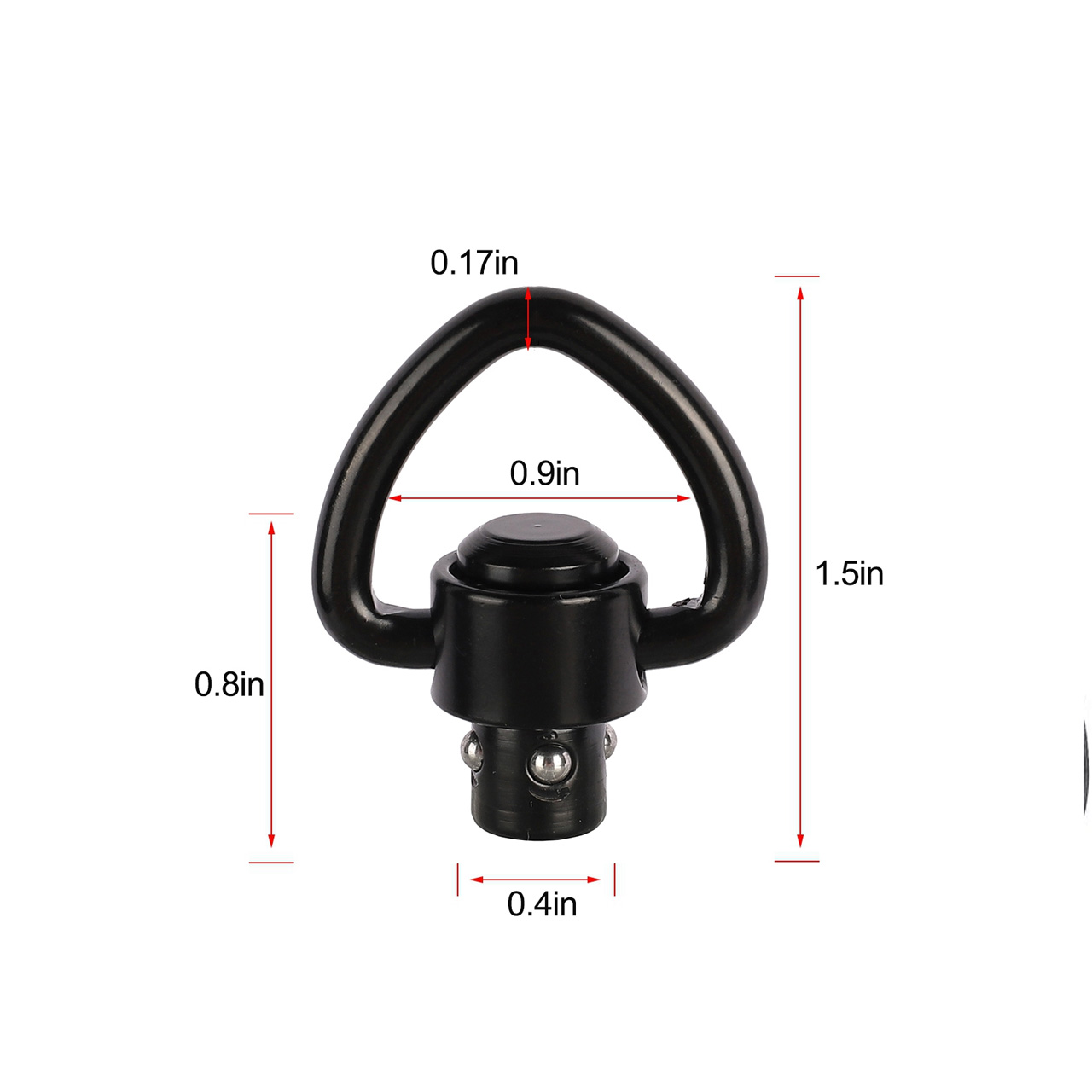 2PCS Rifle Push Button QD Rele - Rifle Sling Swivel incelemesi ve fiyatı
