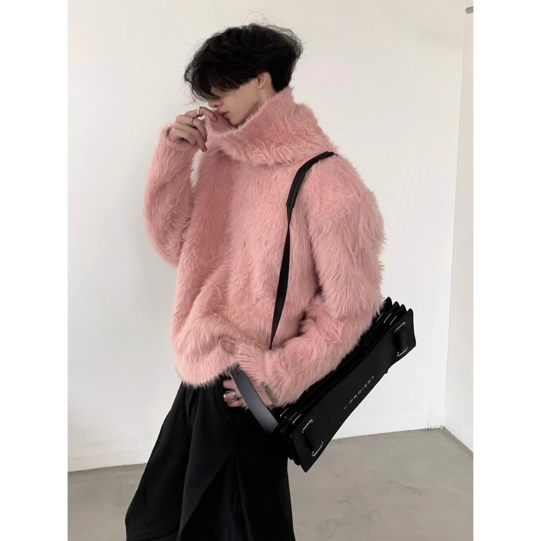 Fur Collar Pullovers Pink Mens - Wildman Hunting & Outdoor Robertson incelemesi ve fiyatı