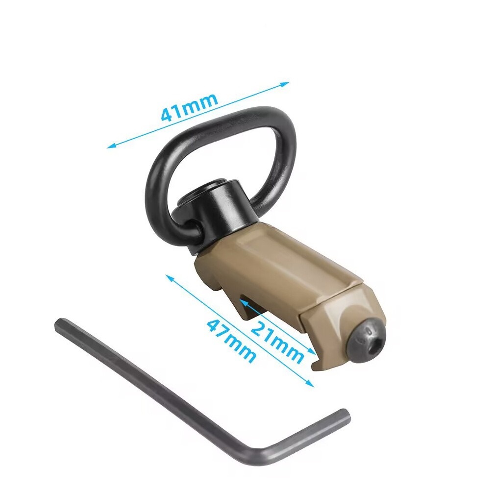Tactical Gun Sling Swivel Moun - Rifle Sling Swivel incelemesi ve fiyatı