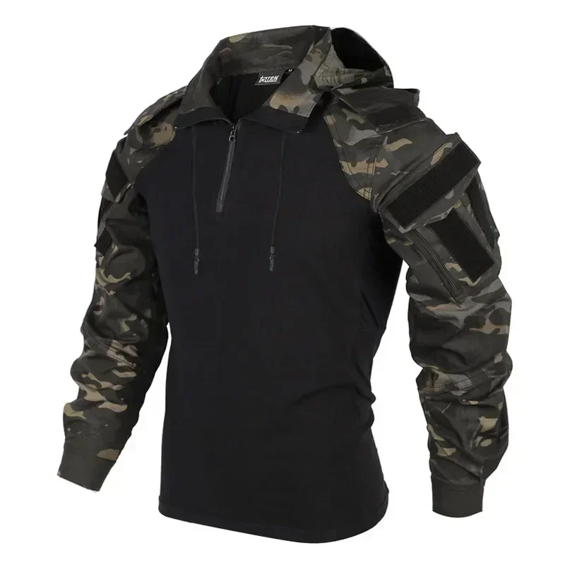 Men's T-shirts 1/4 Zip Long Sl - Outdoor Hunting T Shirts incelemesi ve fiyatı