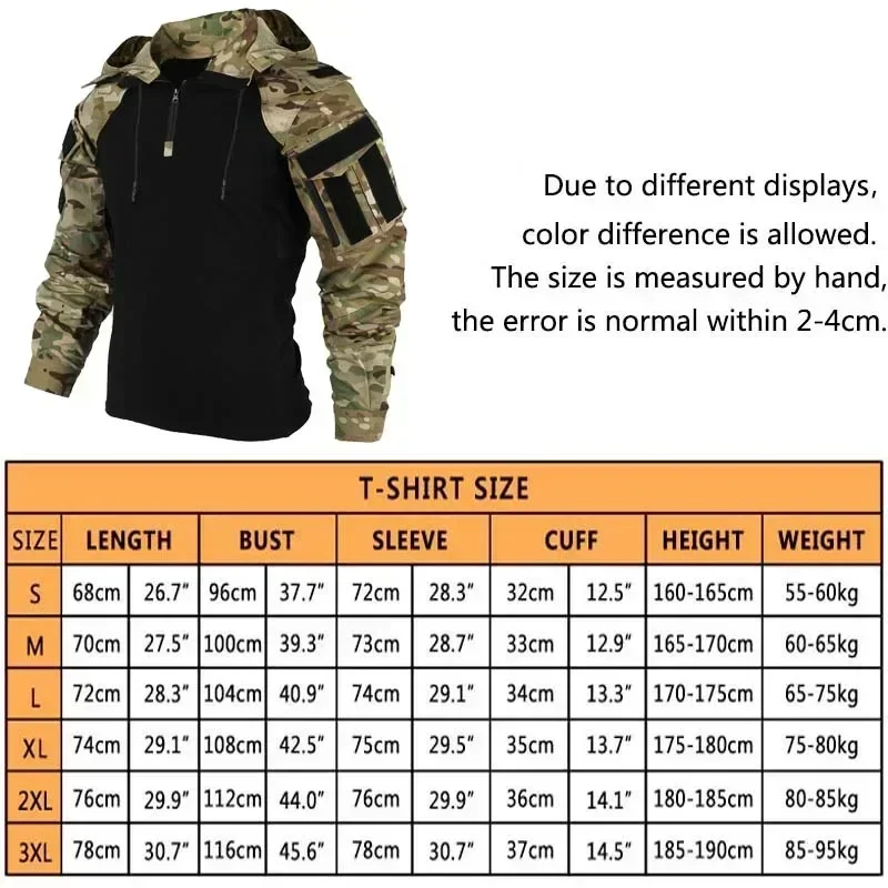 Men's T-shirts 1/4 Zip Long Sl - Outdoor Hunting T Shirts incelemesi ve fiyatı