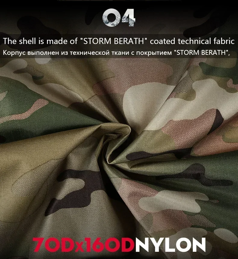 Hiking Tactical Jacket Men Hea - Outdoor Hunting Coat incelemesi ve fiyatı