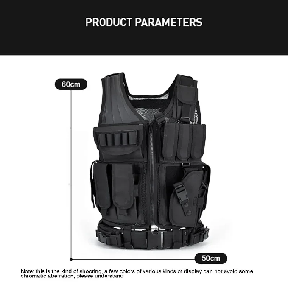 Adjustable Molle Tactical Vest - Hunting Outdoor Jacket incelemesi ve fiyatı