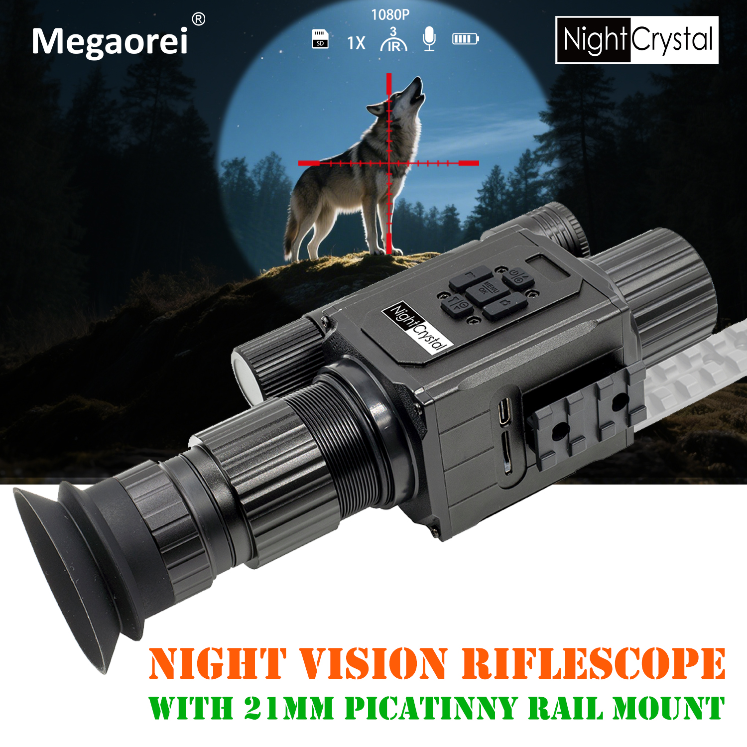 Megaorei NK008 Plus NightCryst - Monocular Night Vision incelemesi ve fiyatı