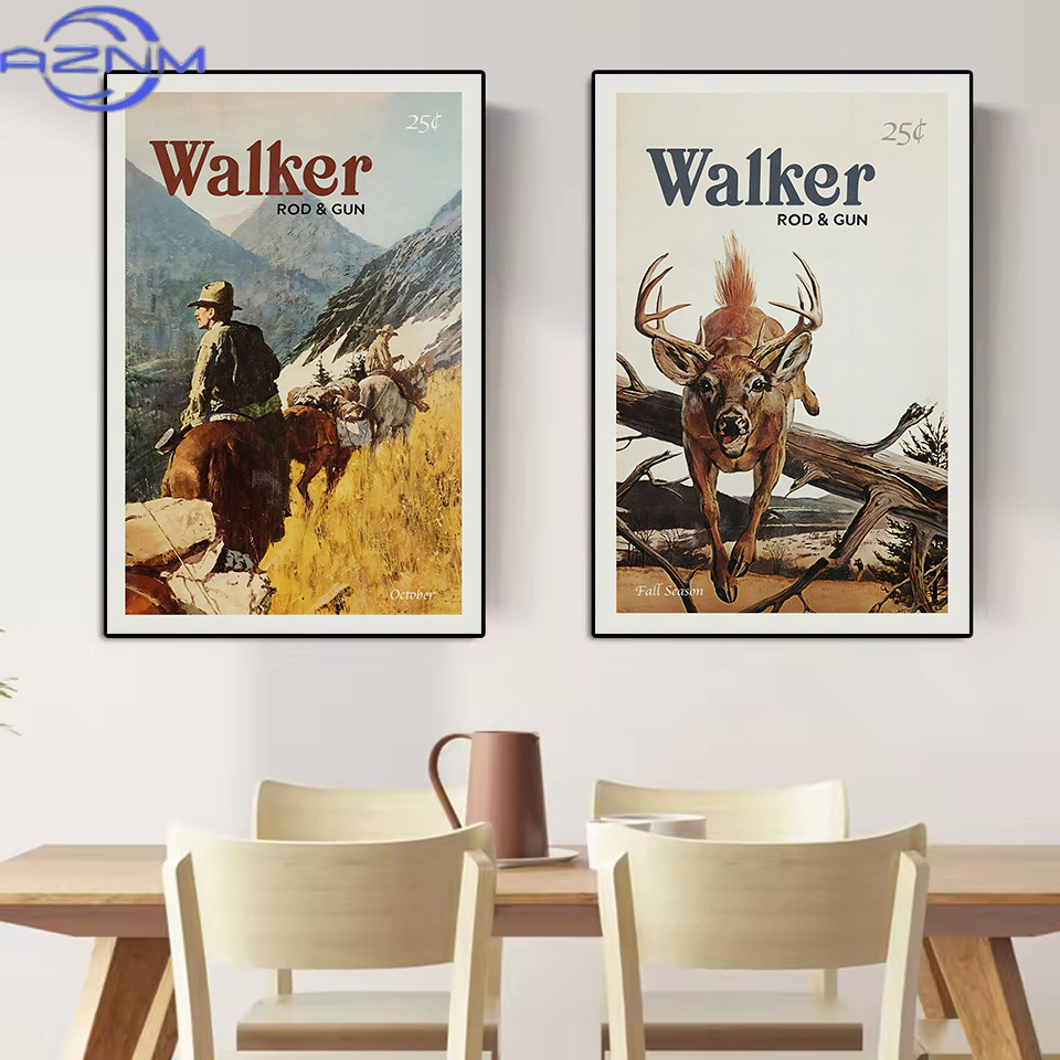 AZNM Retro Wildlife Outdoor Hu - Outdoor Hunting Pictures incelemesi ve fiyatı