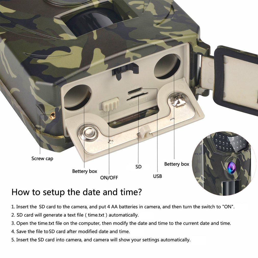 PR-100 Wildlife Trail Camera 1 - Outdoor Hunting Pictures incelemesi ve fiyatı
