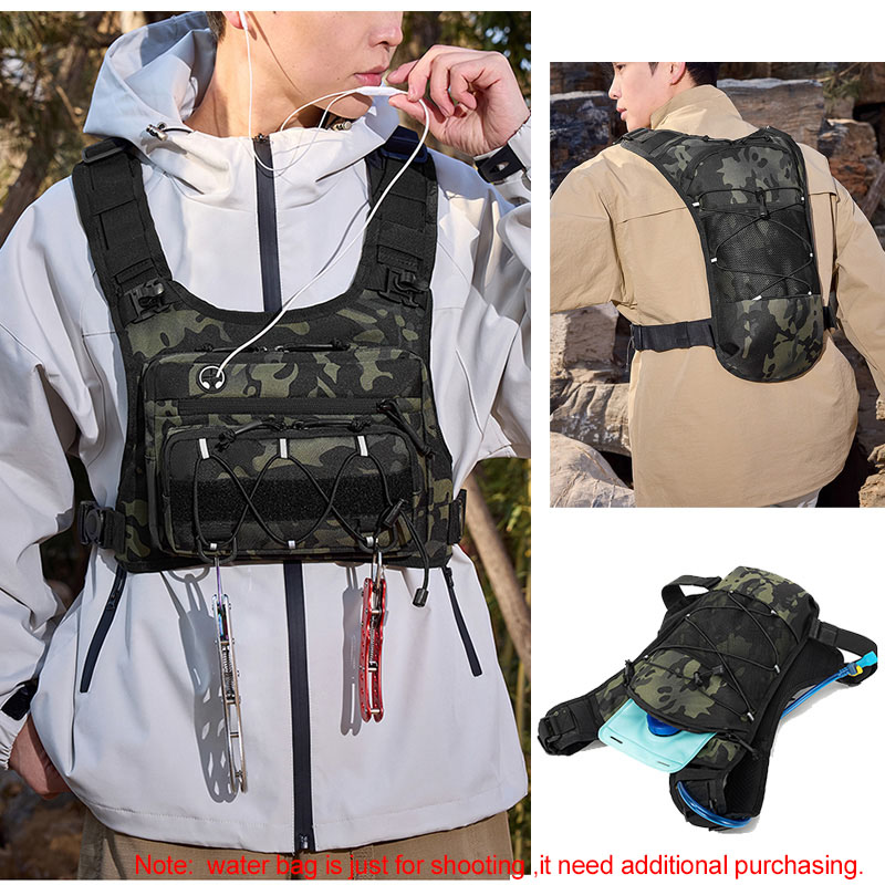 Tactical Bag Front Chest Rig V - Outdoor Hunting Backpack incelemesi ve fiyatı