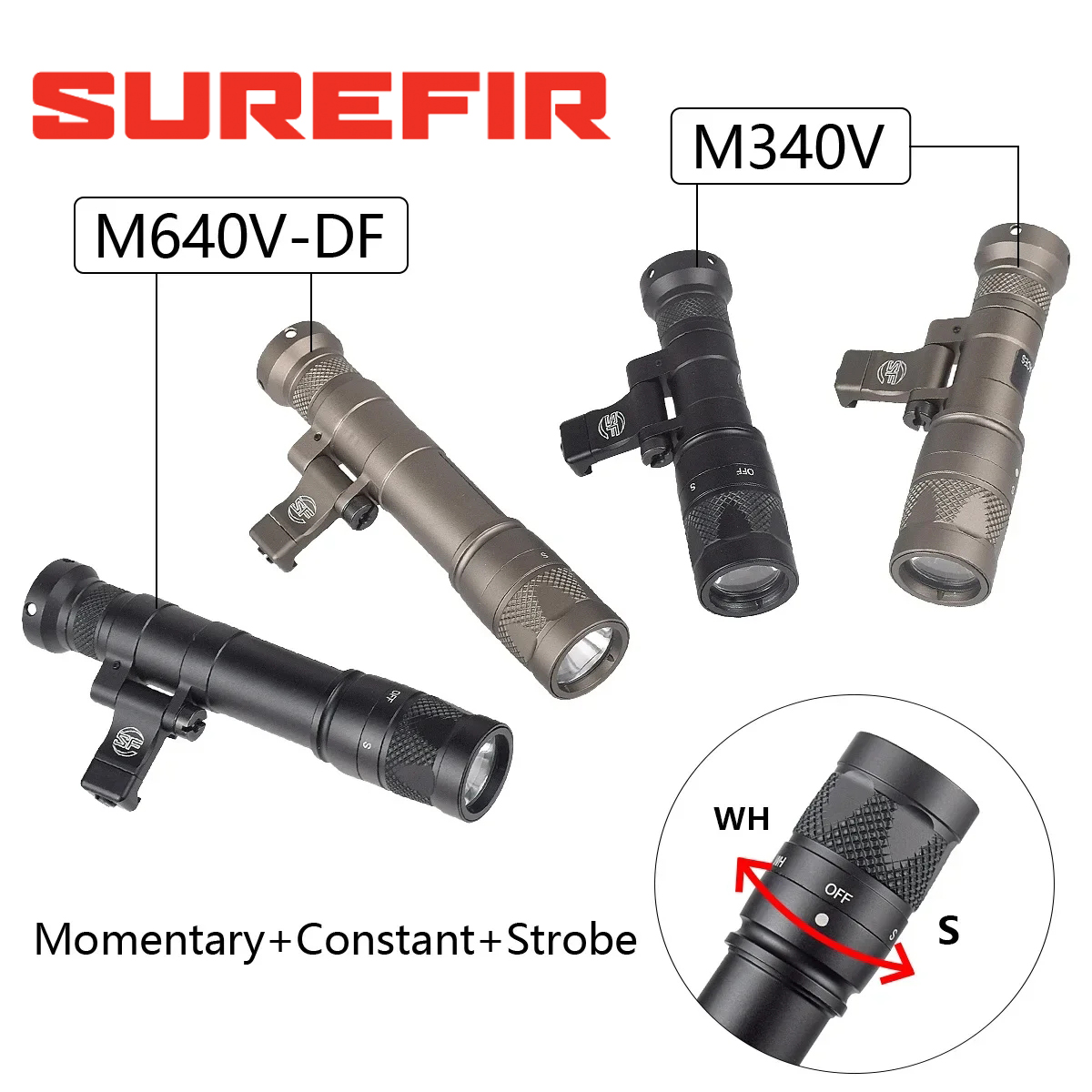 Surefir M600 M340 DF M640 SF F - Hunting And Outdoor Shop incelemesi ve fiyatı