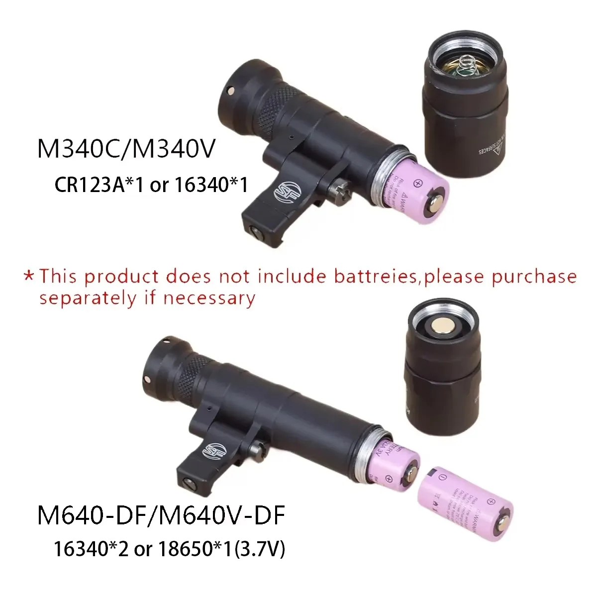 Surefir M600 M340 DF M640 SF F - Hunting And Outdoor Shop incelemesi ve fiyatı