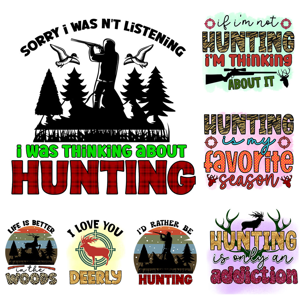 Hunting Seasons Iron On Patche - Outdoor Hunting Pictures incelemesi ve fiyatı