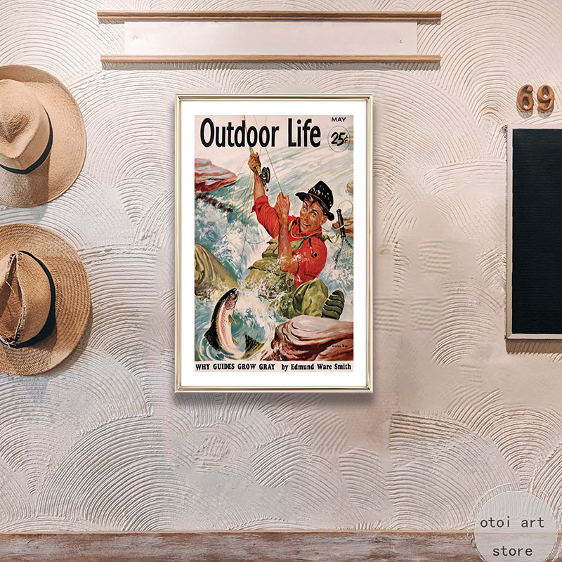 Vintage Fishing Retro Travel O - Outdoor Hunting Pictures incelemesi ve fiyatı