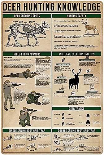 Funny Metal Tin Sign Deer Hunt - Hunting And Outdoor Shop incelemesi ve fiyatı