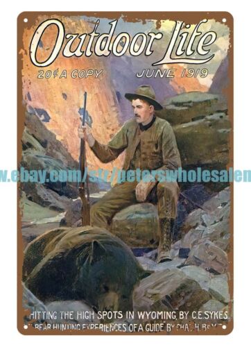 1919 Outdoor Life bear hunting - Outdoor Hunting Pictures incelemesi ve fiyatı