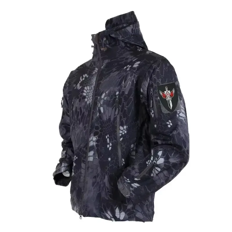 5XL 6XL CP Camouflage Soft She - Hunting Outdoor Jacket incelemesi ve fiyatı