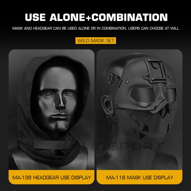 Wild Mask Set Tactical Equipme - Wildman Hunting & Outdoor Robertson incelemesi ve fiyatı